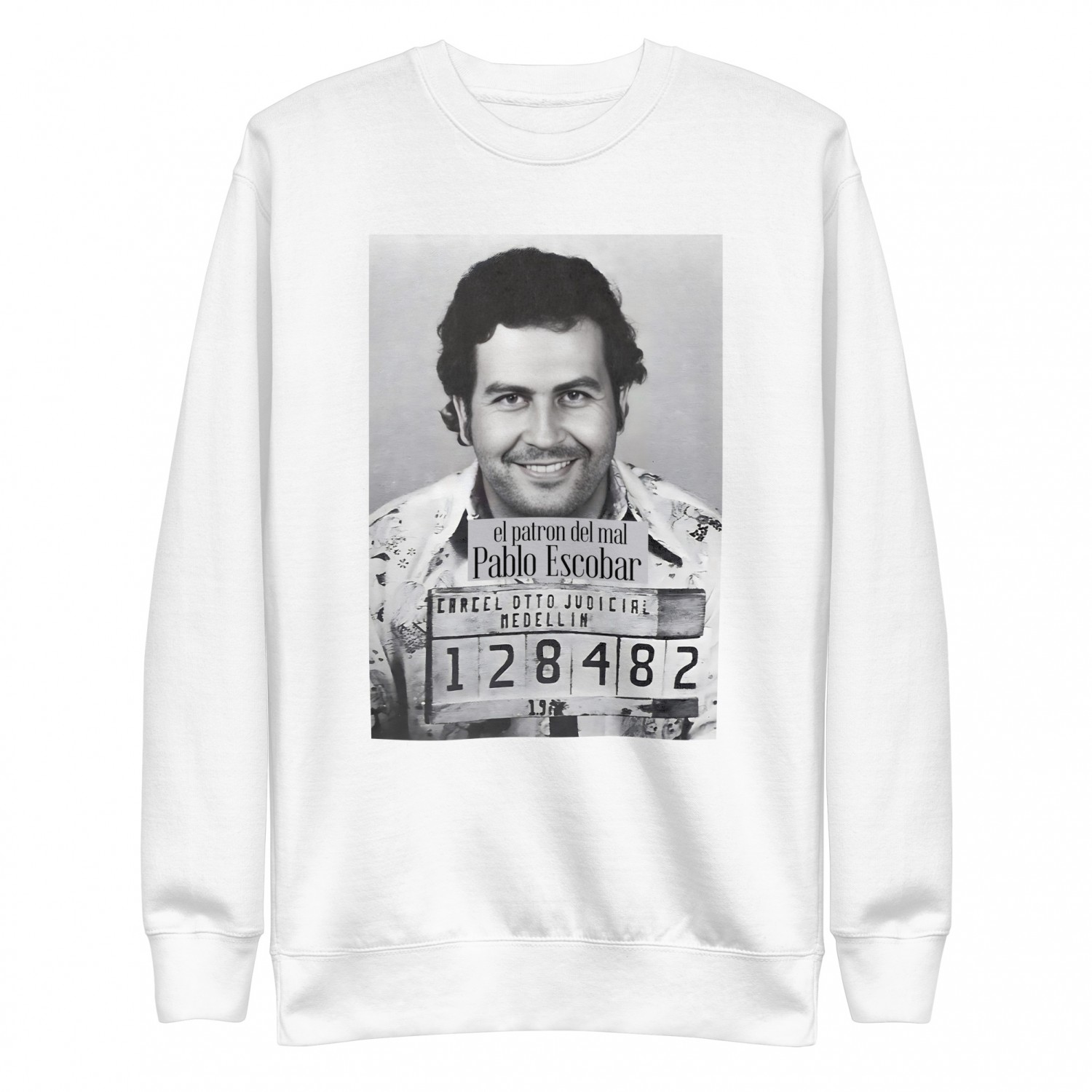 Buy a warm Pablo Escobar sweatshirt